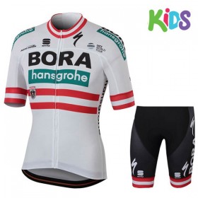 Tenue Cycliste et Cuissard Enfant 2018 Bora-Hansgrohe Championnats de Autriche